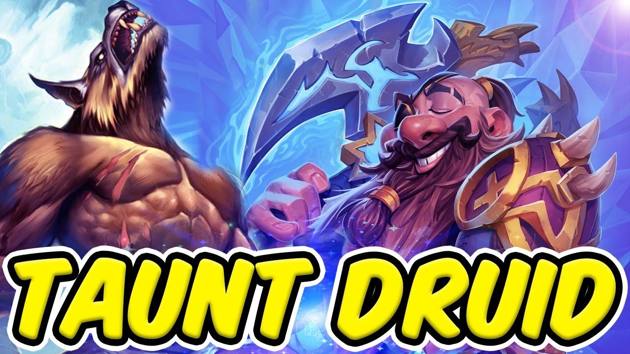 Иллюстрация на тему Таунт Друид Проекта Бумного Дня: гайд по колоде в Hearthstone